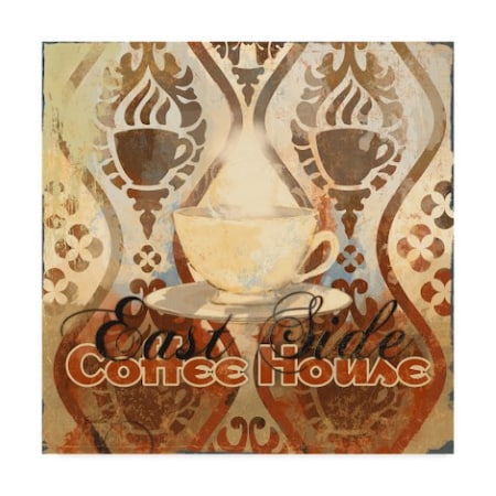 Evelia Designs 'Coffee House Iii' Canvas Art,35x35